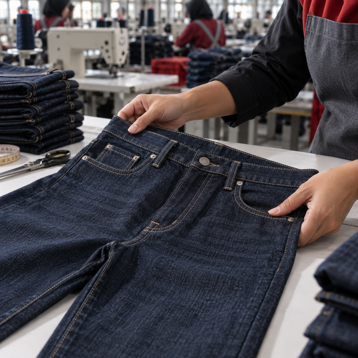 Celana Jeans produksi MARFLY INDUSTRIES